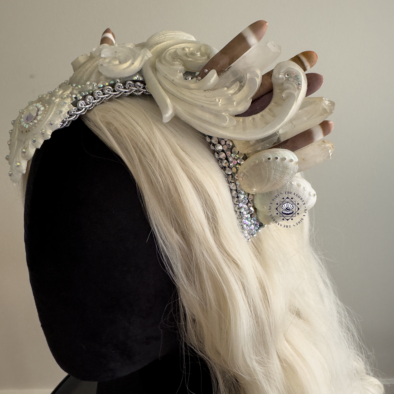 Pearl Crystal Halo