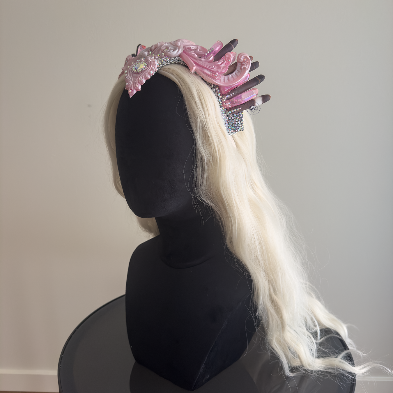 READY TO SHIP - Sea Urchin Crystal Halo