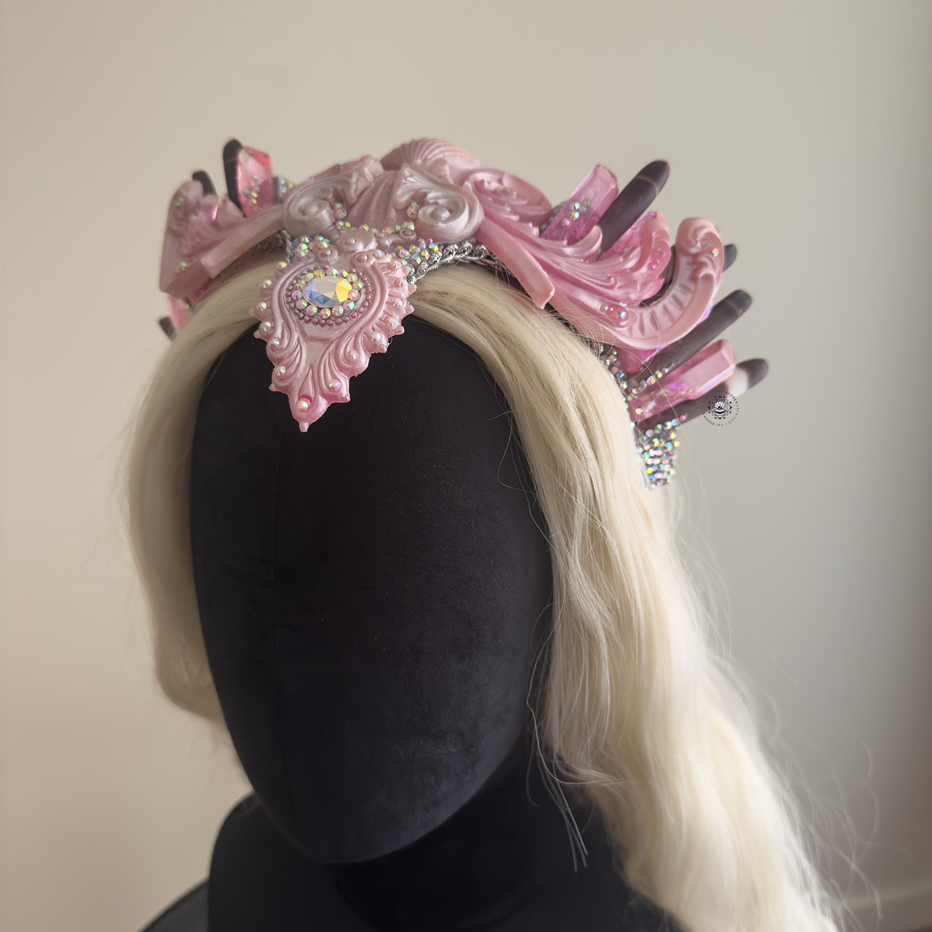 Pink Bright Crystal Halo
