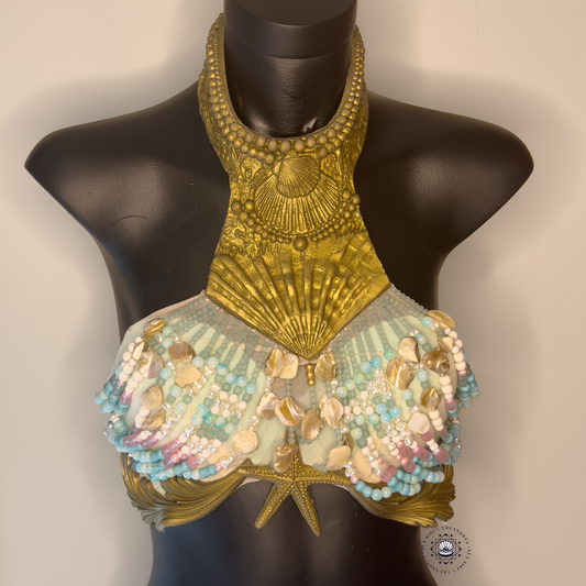 Sample Sale - Beaded Halter Top