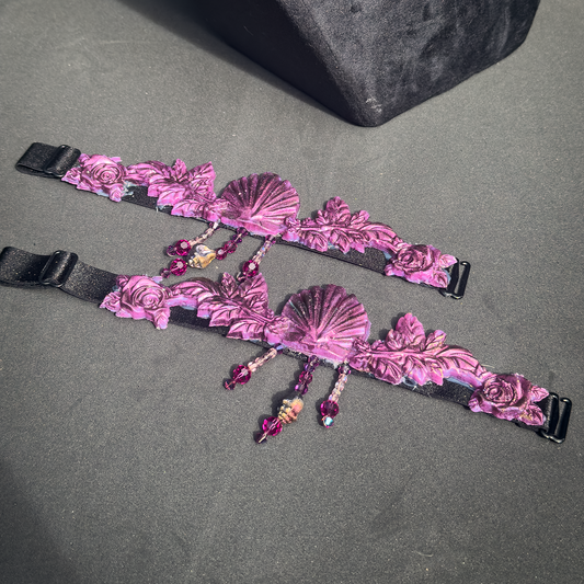 Purple Chameleon Armbands