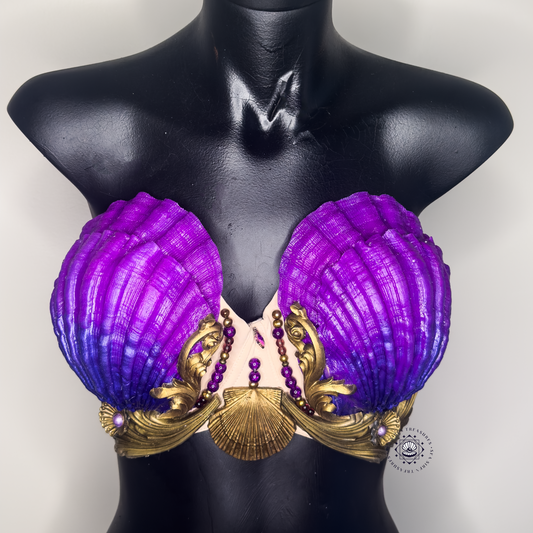 Silicone Shell Mermaid Top