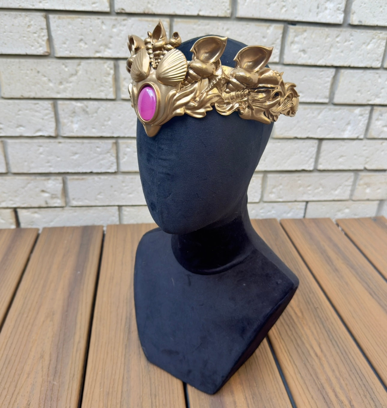 READY TO SHIP - Cabochon Sea Crown