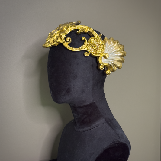 Relic Crown - Gold & Pearl