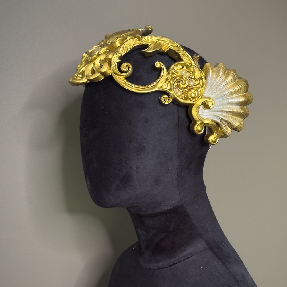 Relic Crown - Gold & Pearl