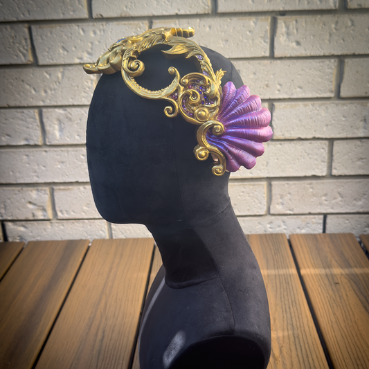 Gold and Purple Crown