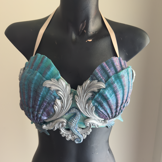 Sample Sale - Blue Green Shell Top