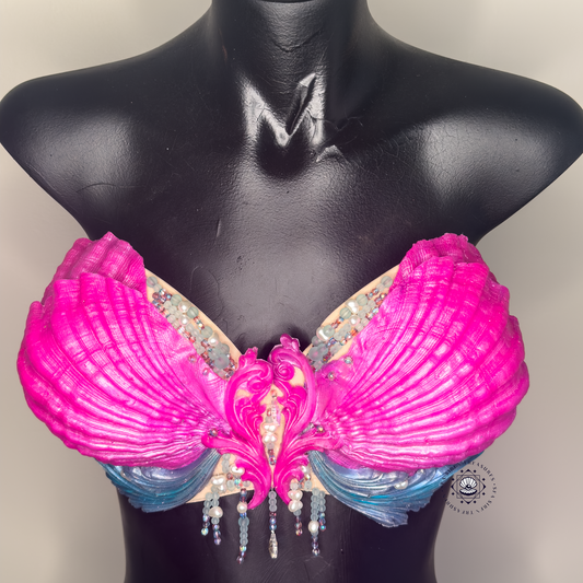 Silicone Shell Mermaid Top