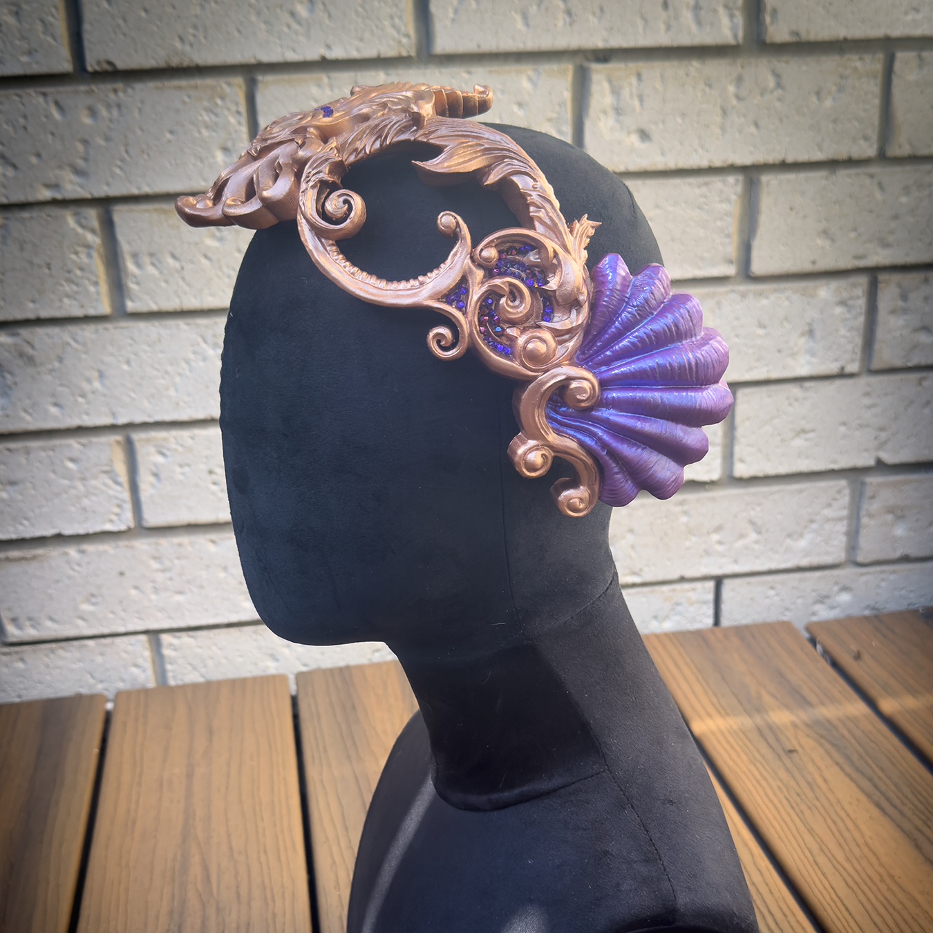 Rose Gold Purple Relic Crown